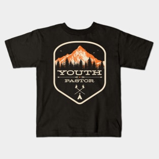 Youth Pastor design Camp Counselor graphic - Camp Staff print product Kids T-Shirt